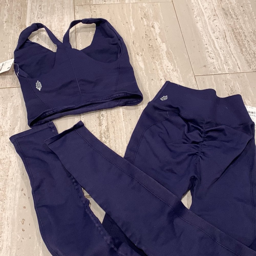 New free people workout outfit